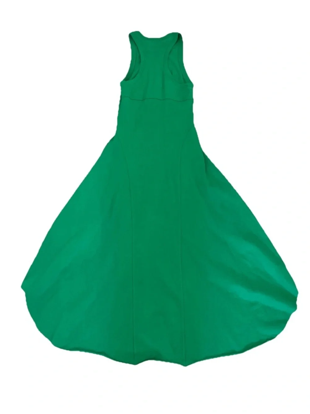 Free People Beach Main Street Midi Dress Small Green Boho Lagenlook Coastal - Picture 10 of 12